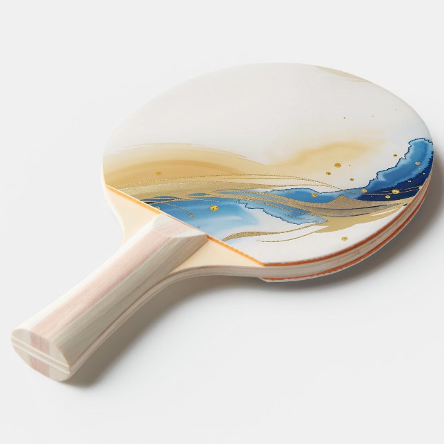 Custom Ping Pong Paddles: Your Signature Style Paddle (Front Angle)
