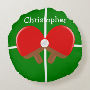 Custom Ping Pong Round Cushion