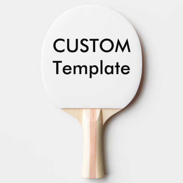 Custom Ping Pong Table Tennis Paddle Bat (Front)