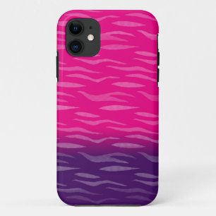 Custom Pink and Purple Design iPhone 11 Case