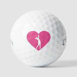 Custom Pink Callaway Golf Balls Soft Feel