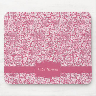 Custom Pink Chintz Mouse Pad