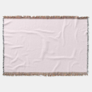 Custom Pink Floral Nursery Throw Blanket with Name