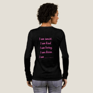 Custom PINK I Am Tri-Blend Shirt