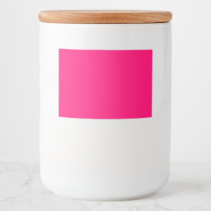 Custom Pink Label Food & Beverage Storage Set