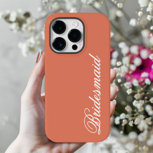 Custom Pink Phone Case for  Women, Bridal Gift