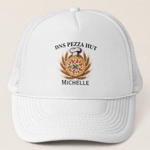 Custom Pizza Restaurant Trucker Hat Personalised