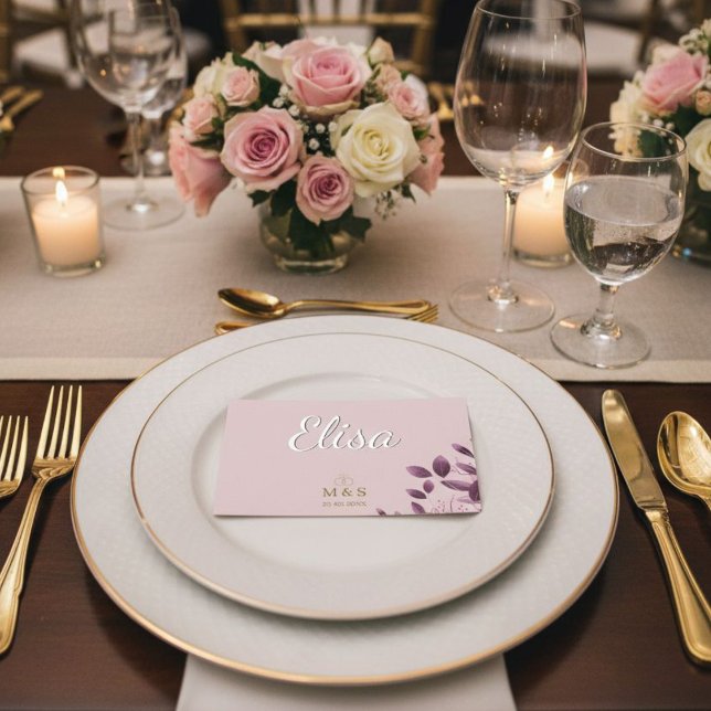 Custom Place Cards Personalised Wedding (Creator Uploaded)
