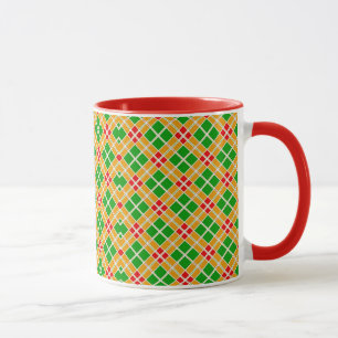 Custom Plaid Mug