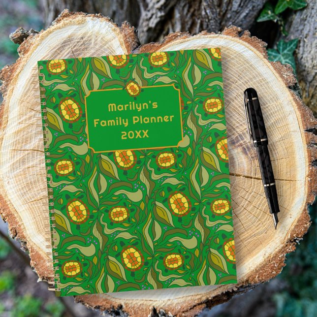 Custom Planner Garden Turtles Illustrated Design (Creator Uploaded)