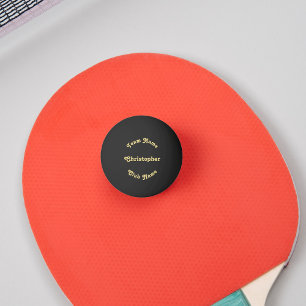 Custom Player Team Club Name Table Tennis Beer Ping Pong Ball