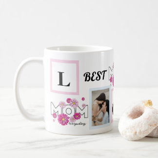 Custom Playful Happy Family Photo Collage Coffee Mug