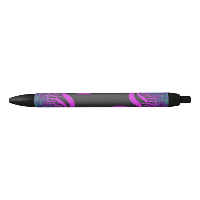 Custom Plum Purple Cross Ink Pen (Front)