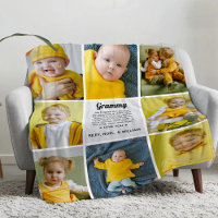 Custom Poem to Grandma Nana from Grandkids Photo