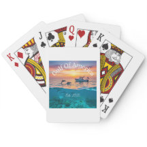 Custom poker cards- Gulf of America cards