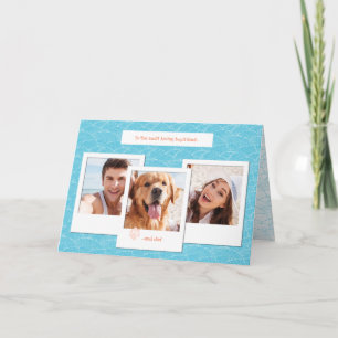 Custom Polaroid Photo Collage Folded Card