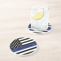 Custom Police Officer Thin Blue Line Police Dept.