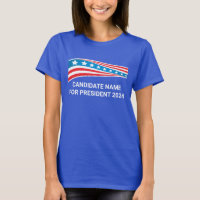 Custom Political Campaign American Flag Template