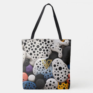 Custom : Polka Dot Array Custom Tote