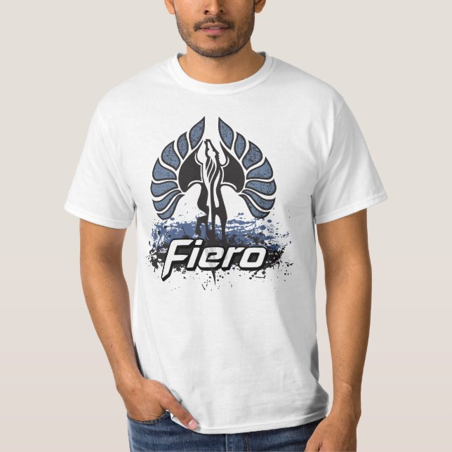 Custom Pontiac Fiero t shirt (Front)
