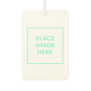 Custom Portrait Rectangle Air Freshener, New Car Freshener