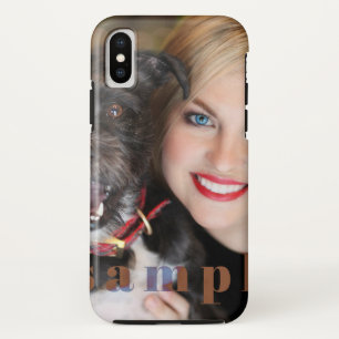 Custom Portrait Tough iPhone X Case-Mate iPhone Case