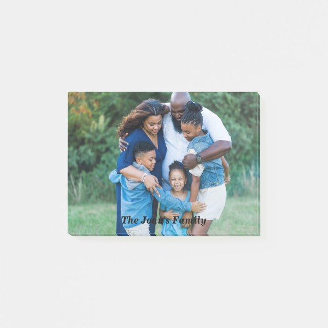 Custom Post it Notes With Your Photo and Text (Front)