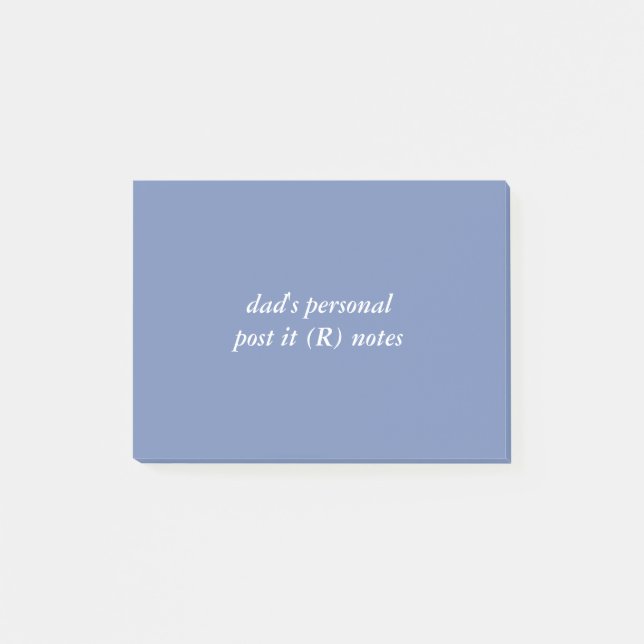 custom post it (R) notes (Front)