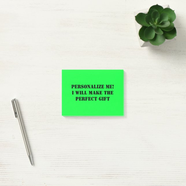 Custom Post Its for wfh, office, school, gift Post-it Notes (Office)
