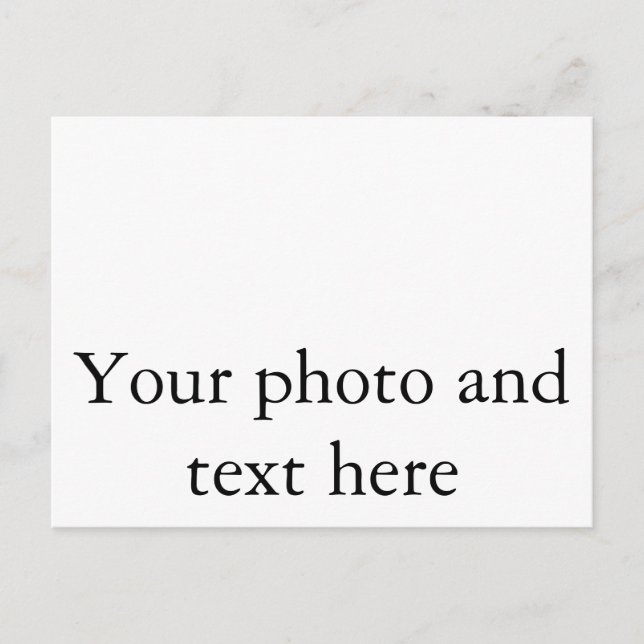 Custom Postcards (Front)