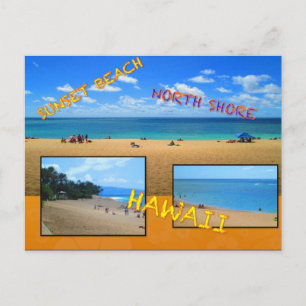 CUSTOM POSTCARDS- HAWAII COLLAGE# 27 POSTCARD