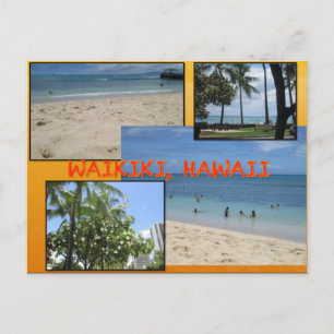 CUSTOM POSTCARDS- HAWAII COLLAGE# 2 POSTCARD