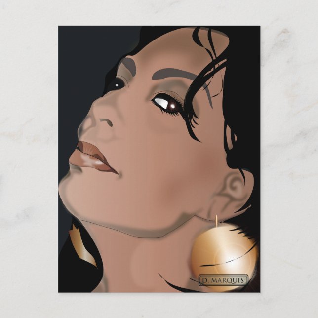 CUSTOM POSTCARDS- JACKIE POSTCARD (Front)