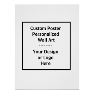 Custom Poster - Personalized Wall Art Print