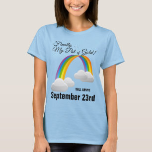 Custom Pot of Gold Maternity Shirt