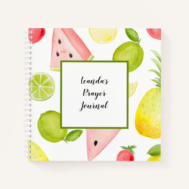 Custom Prayer Journal Custom Romans 8:28 (Front)