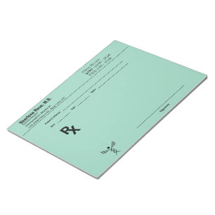 Custom Prescription Notepad – Editable Doctor RX