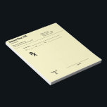 Custom Prescription Notepad – Editable Doctor RX<br><div class="desc">Custom Prescription Notepad – Editable Doctor RX Pad! ___________________________ Stay organised in style with our Custom Prescription Notepad, designed for doctors, nurses, and medical professionals who want a practical yet personalised tool for everyday use. This editable RX pad features a clean, professional layout while allowing customisation to fit your name,...</div>