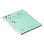 Custom Prescription Notepad – Editable Doctor RX