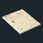 Custom Prescription Notepad – Editable Doctor RX<br><div class="desc">Custom Prescription Notepad – Editable Doctor RX Pad! ___________________________ Stay organised in style with our Custom Prescription Notepad, designed for doctors, nurses, and medical professionals who want a practical yet personalised tool for everyday use. This editable RX pad features a clean, professional layout while allowing customisation to fit your name,...</div>