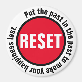 Custom Press the Reset Button Magnet