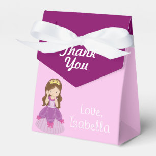 Custom Pretty Pink Princess Favour Box