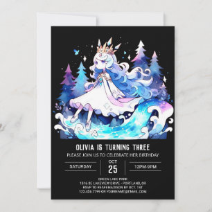 Custom Princess Birthday Invitation
