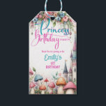 Custom Princess Fairy Daughter Birthday Fairycore Gift Tags<br><div class="desc">Whimsical Fairy Princess Birthday Party event item.</div>