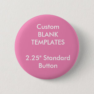 Custom Print 2.25" Small Button Pin Blank Template