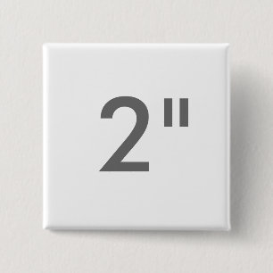 Custom Print 2" Square Button Blank Template