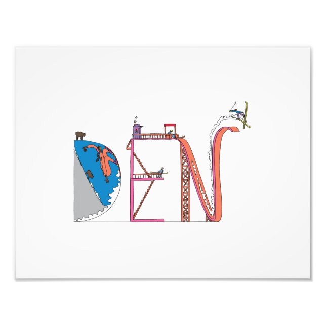 Custom Print | DENVER, CO (DEN) (Front)