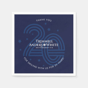 CUSTOM PRINT ORDER for Kelsey - 20th insert Napkin