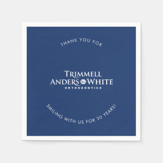 CUSTOM PRINT ORDER  for Kelsey - 20th smiling Napkin