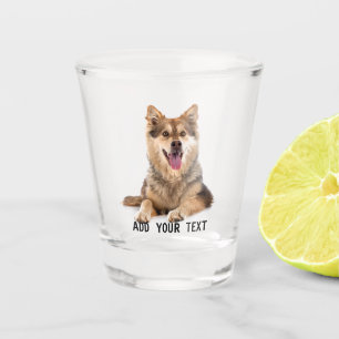 Custom Print Personalised Photo Shot Glass